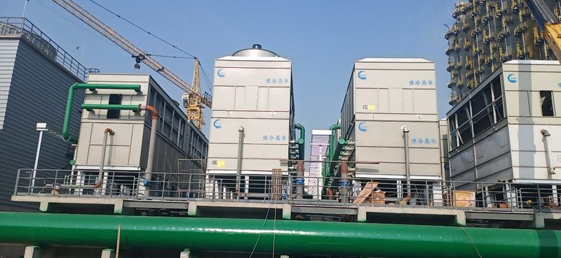 內蒙古恒星集團干濕聯(lián)合閉式冷卻塔項目